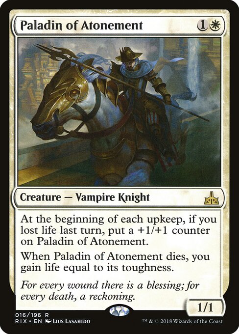 Paladin of Atonement (Rivals of Ixalan)