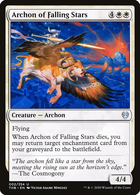 Archon of Falling Stars (Theros Beyond Death)