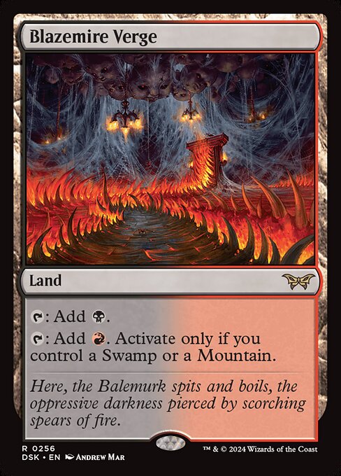 Blazemire Verge (Duskmourn: House of Horror)