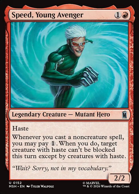 Speed, Young Avenger (Marvel Super Heroes)