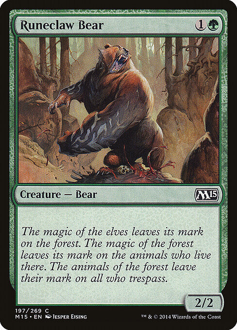 Runeclaw Bear (Magic 2015)