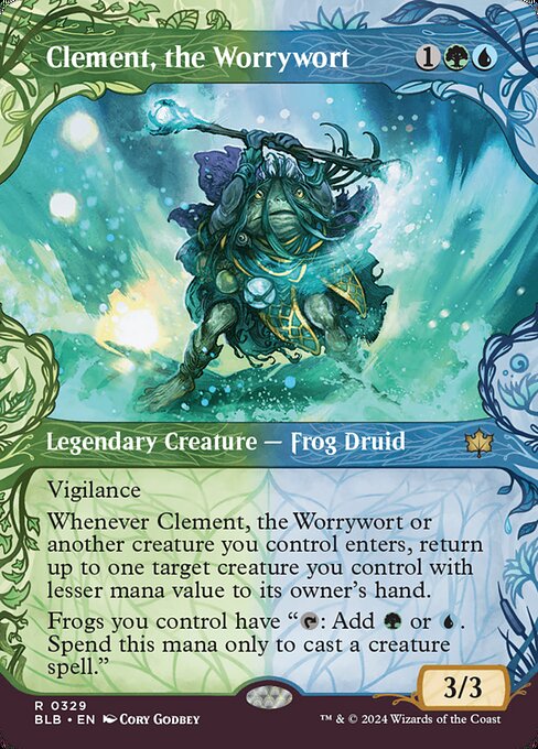 Clement, the Worrywort (Bloomburrow)