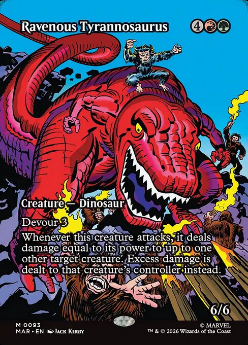 Ravenous Tyrannosaurus (Marvel Universe)