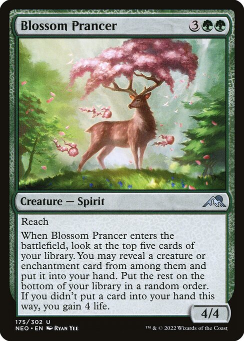 Blossom Prancer (Kamigawa: Neon Dynasty)