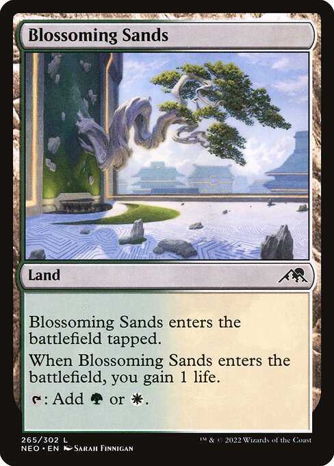 Blossoming Sands (Kamigawa: Neon Dynasty)