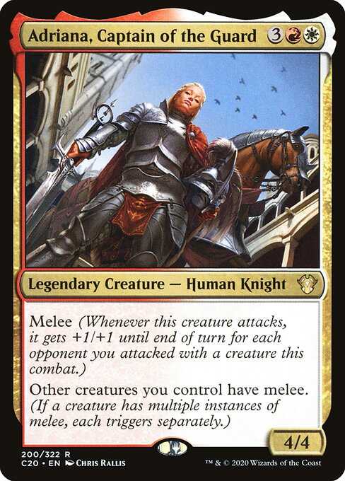 Adriana, Captain of the Guard (Commander 2020)