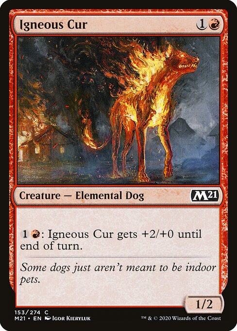 Igneous Cur (Core Set 2021)