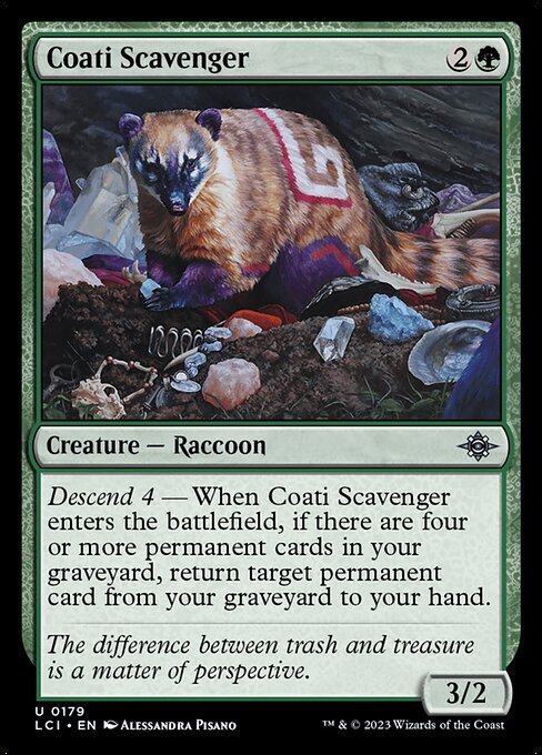 Coati Scavenger (The Lost Caverns of Ixalan)