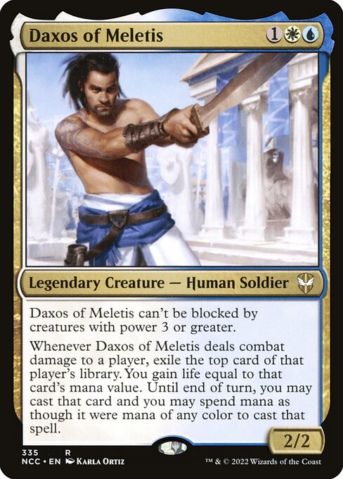 Daxos of Meletis (New Capenna Commander)