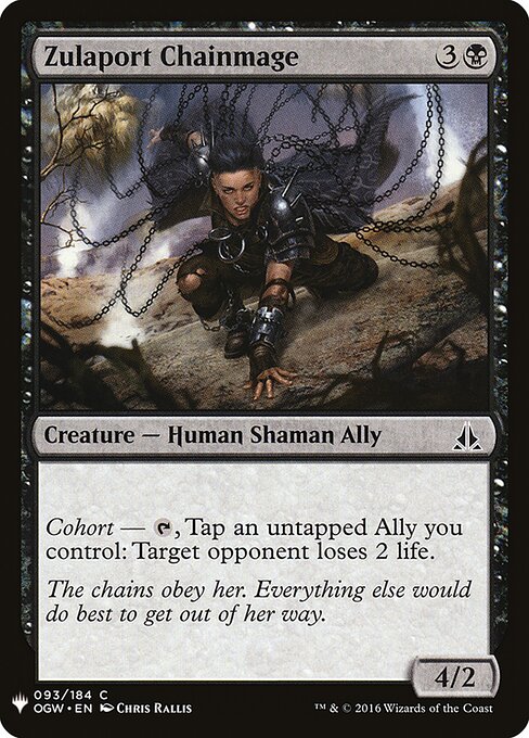 Zulaport Chainmage (The List)