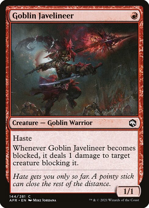 Goblin Javelineer (Adventures in the Forgotten Realms)