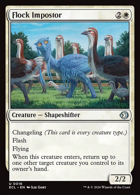 Flock Impostor (Lorwyn Eclipsed)