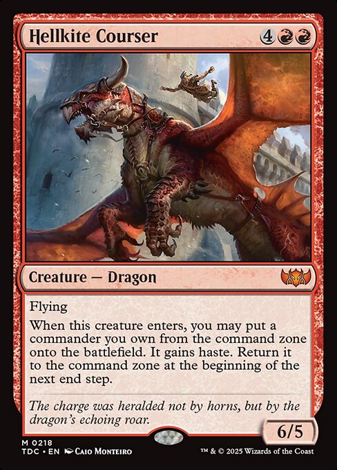 Hellkite Courser (Tarkir: Dragonstorm Commander)