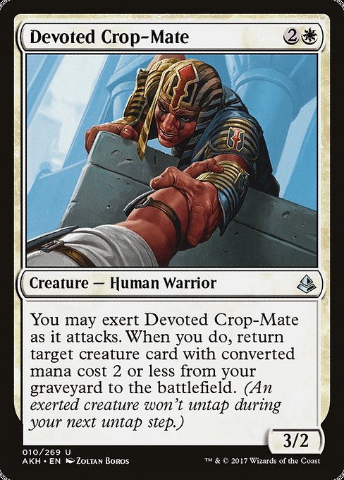 Devoted Crop-Mate (Amonkhet)