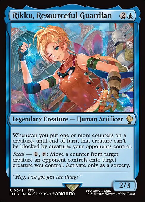 Rikku, Resourceful Guardian (Final Fantasy Commander)