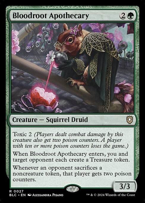 Bloodroot Apothecary (Bloomburrow Commander)