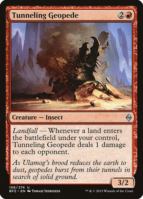Tunneling Geopede (Battle for Zendikar)