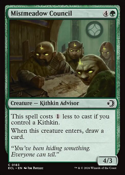 Mistmeadow Council (Lorwyn Eclipsed)