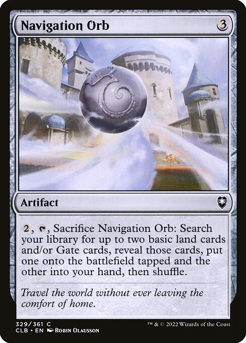 Navigation Orb (Commander Legends: Battle for Baldur's Gate)