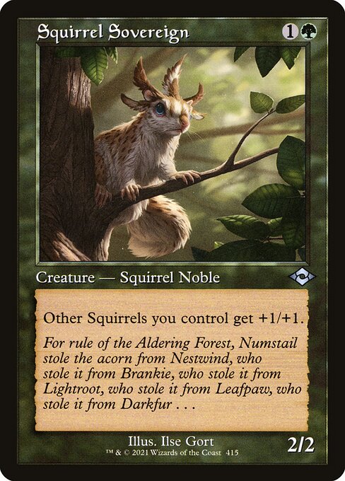 Squirrel Sovereign (Modern Horizons 2)