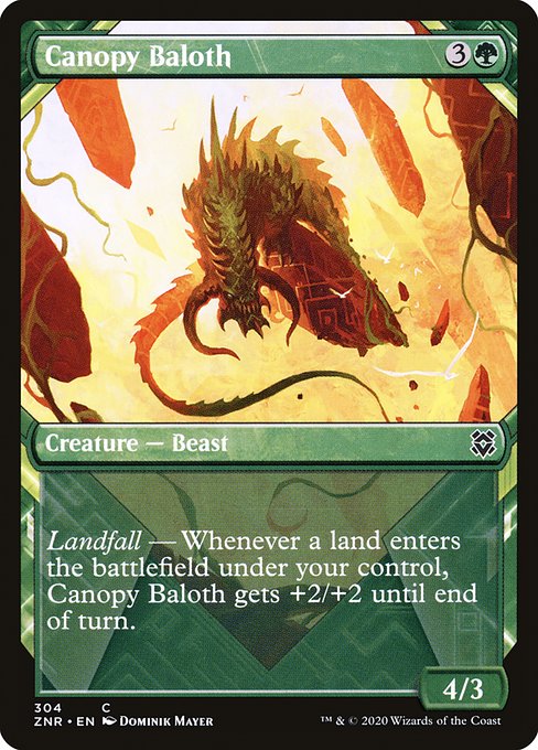 Canopy Baloth (Zendikar Rising)