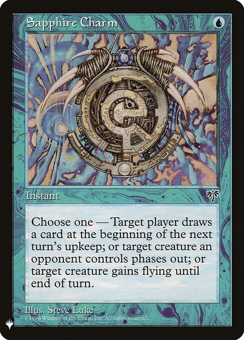 Sapphire Charm (The List)