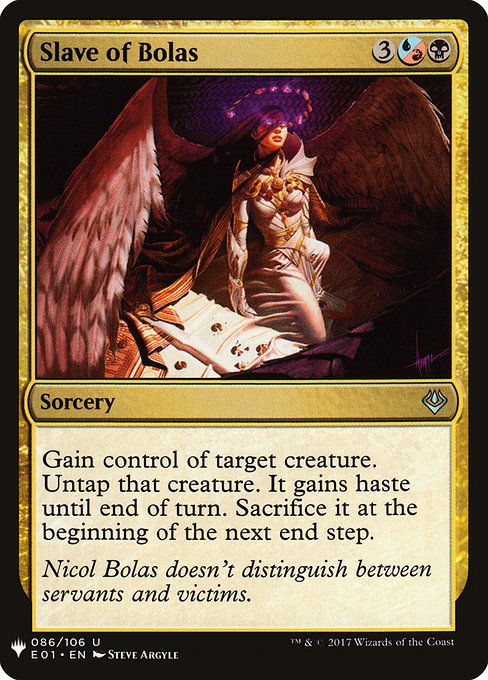 Slave of Bolas (The List)