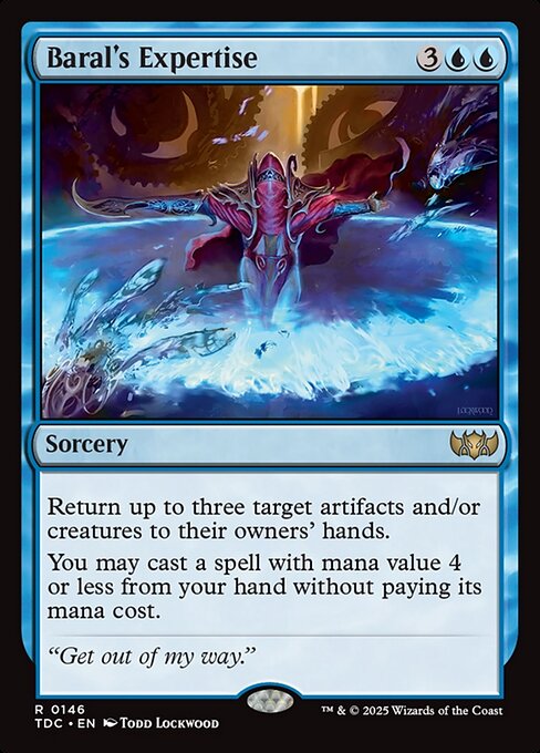 Baral's Expertise (Tarkir: Dragonstorm Commander)