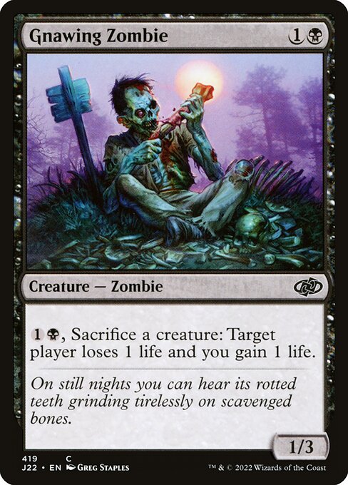 Gnawing Zombie (Jumpstart 2022)