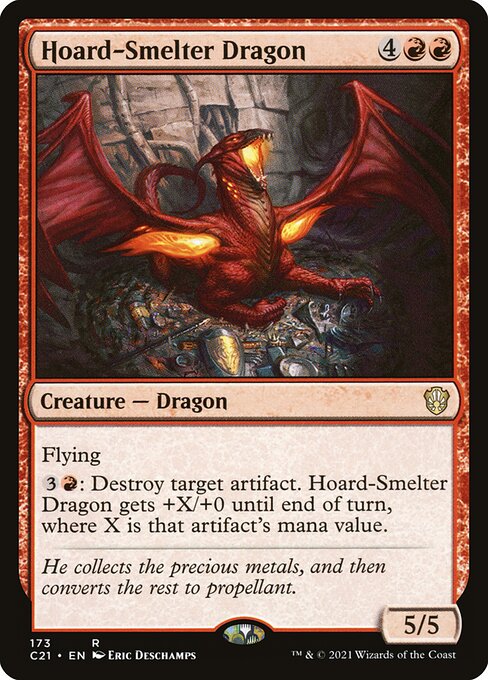Hoard-Smelter Dragon (Commander 2021)
