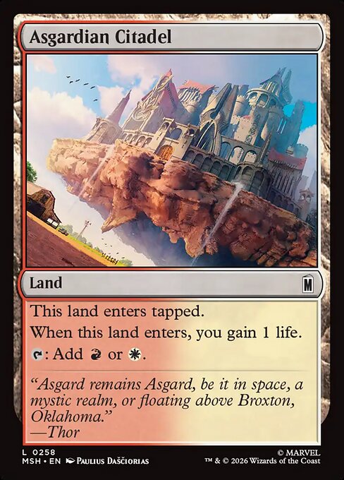 Asgardian Citadel (Marvel Super Heroes)