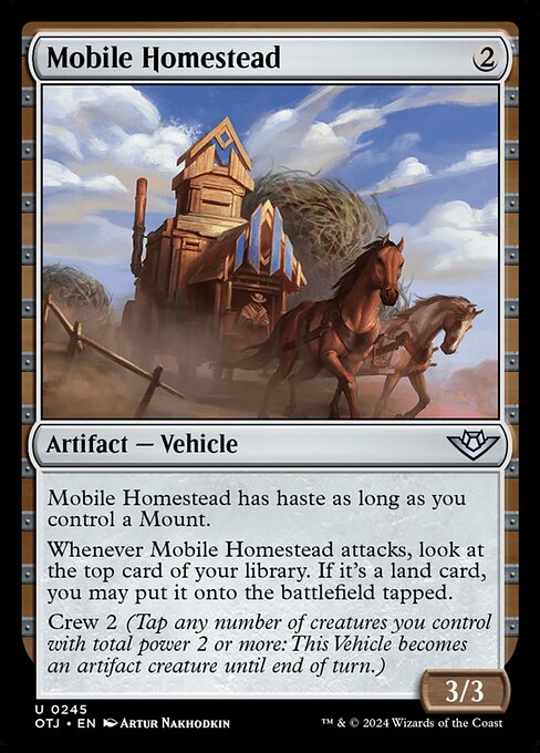 Mobile Homestead (Outlaws of Thunder Junction)