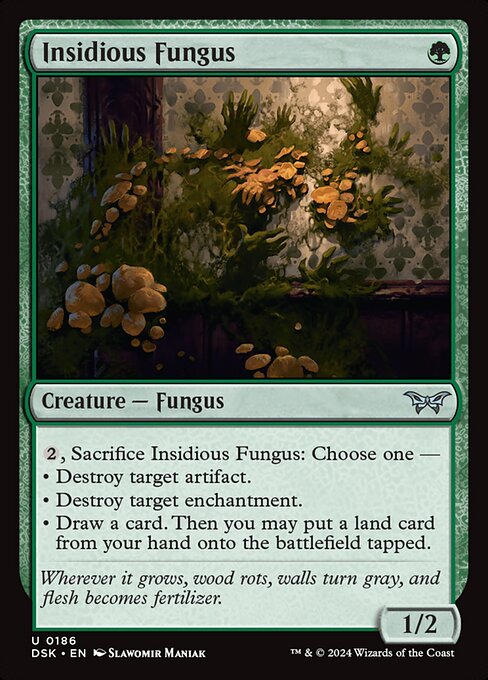 Insidious Fungus (Duskmourn: House of Horror)