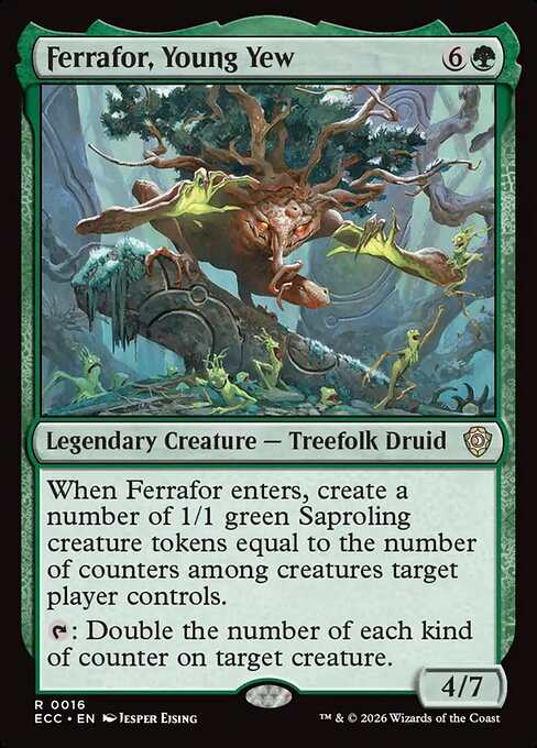 Ferrafor, Young Yew (Lorwyn Eclipsed Commander)
