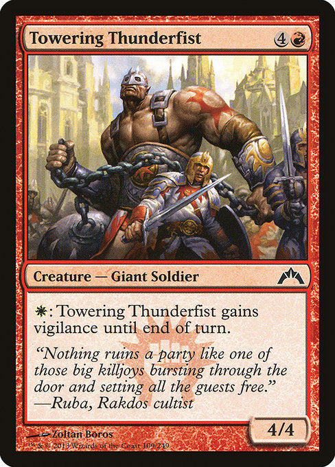 Towering Thunderfist (Gatecrash)