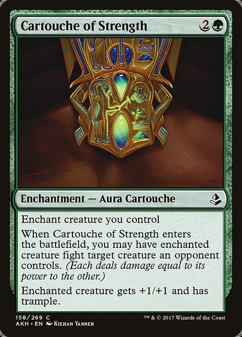 Cartouche of Strength (Amonkhet)