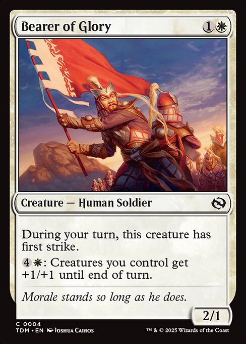 Bearer of Glory (Tarkir: Dragonstorm)
