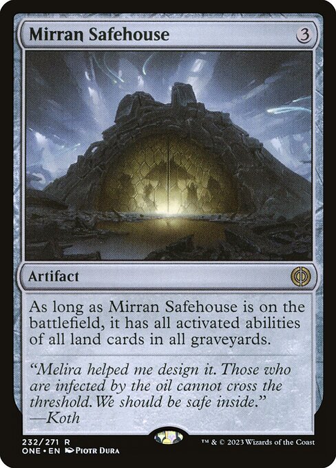 Mirran Safehouse (Phyrexia: All Will Be One)