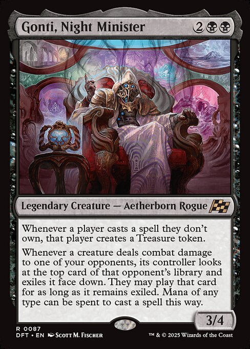 Gonti, Night Minister (Aetherdrift)