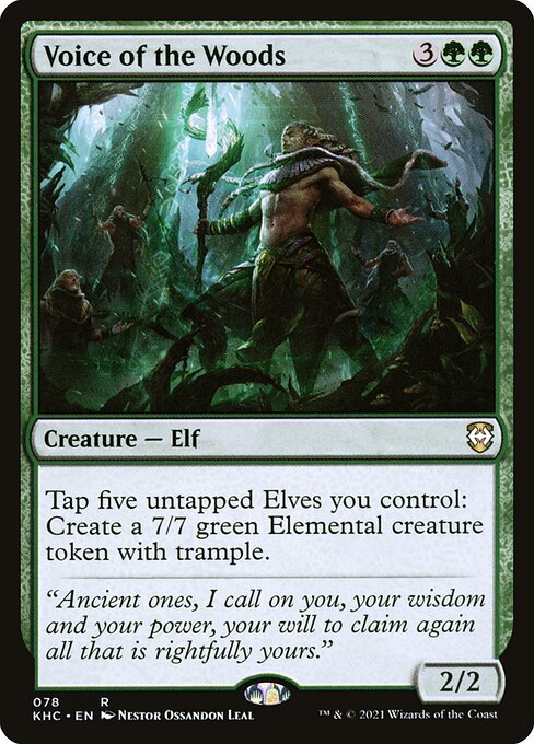 Voice of the Woods (Kaldheim Commander)