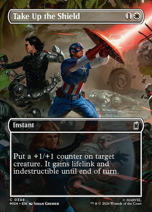 Take Up the Shield (Marvel Super Heroes)