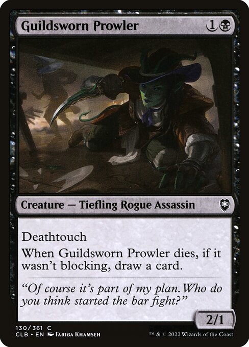 Guildsworn Prowler (Commander Legends: Battle for Baldur's Gate)
