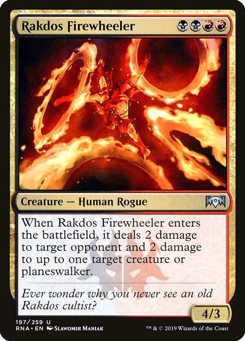 Rakdos Firewheeler (Ravnica Allegiance)