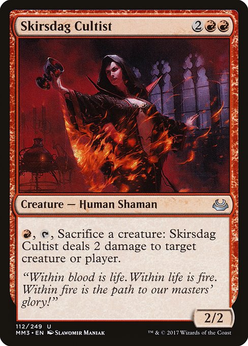 Skirsdag Cultist (Modern Masters 2017)