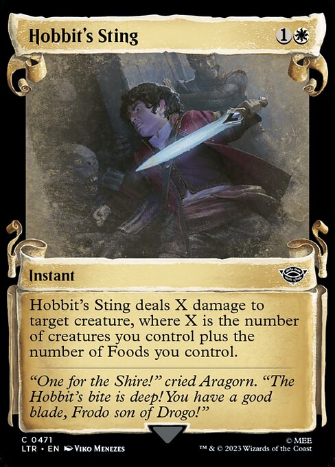 Hobbit's Sting (The Lord of the Rings: Tales of Middle-earth)