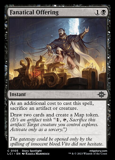 Fanatical Offering (The Lost Caverns of Ixalan)