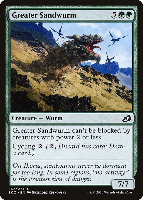 Greater Sandwurm (Ikoria: Lair of Behemoths)