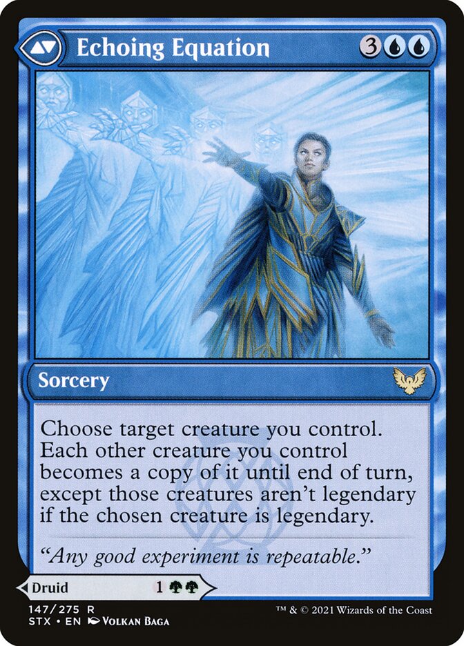 Augmenter Pugilist // Echoing Equation (Strixhaven: School of Mages)