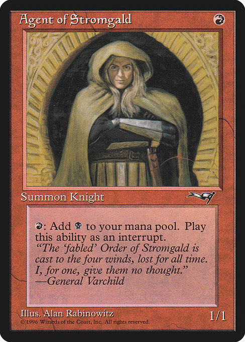 Agent of Stromgald (Alliances)