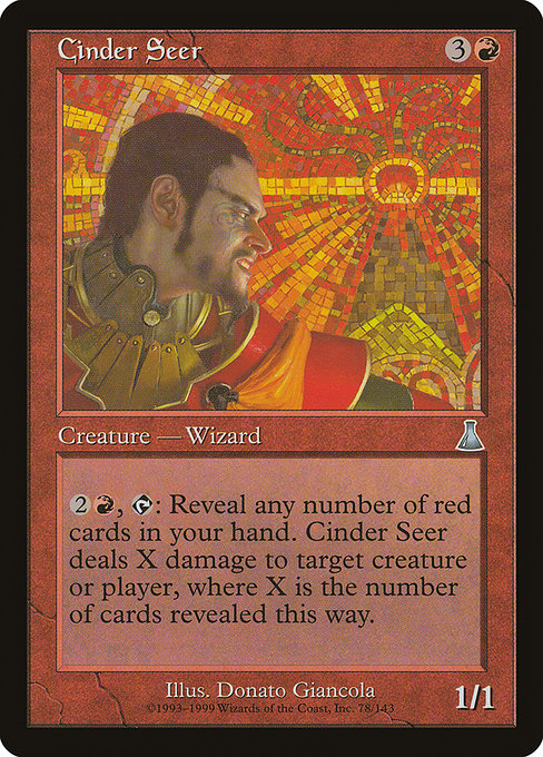 Cinder Seer (Urza's Destiny)